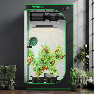 Vivosun Grow Tent 2x3 S326, 1-2 Plants Use Vivosun