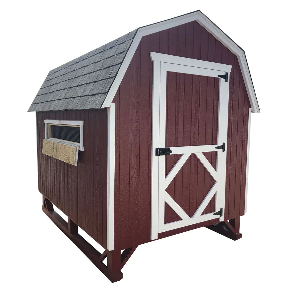 Gambrel Barn Coop by Little Cottage Co. (Wheels and Run Optional)