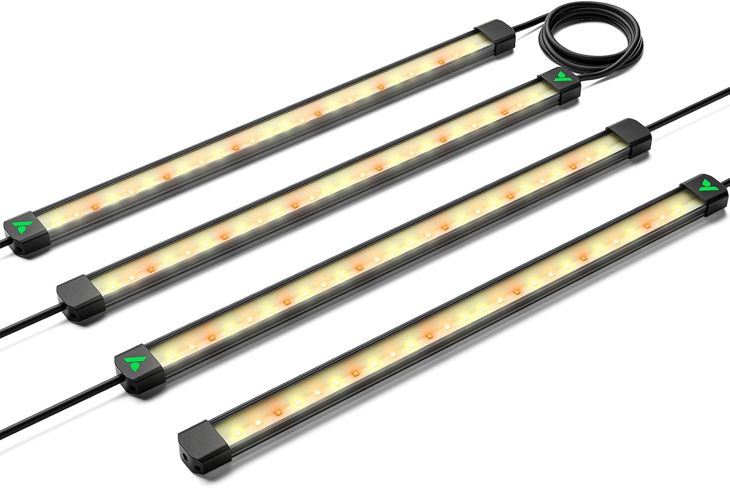 Vivosun LumaRay Side Lights (4-Bar), Full Spectrum LED Bar Lights Vivosun