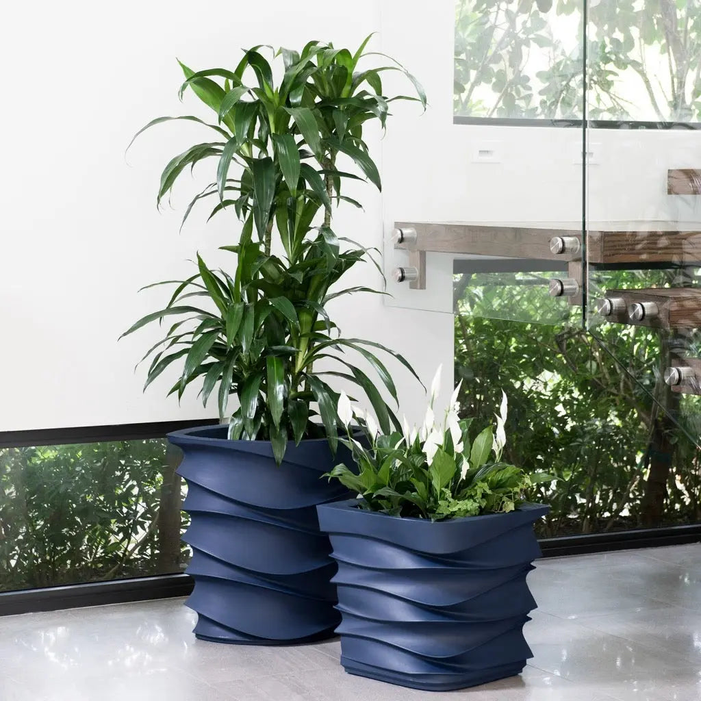 Crescent Garden Eye Family Abstract Plastic Planter Crescent Garden