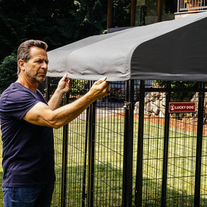 Lucky Dog® STAY Series® 4'L x 4'W Studio Kennel Lucky Dog ®