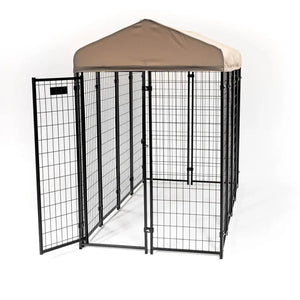 Lucky Dog® STAY Series® 4'W x 8'L Villa Kennel Lucky Dog ®