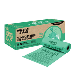 Compostable Food Waste Bags - 13 Gal MyEcoWorld