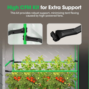 Vivosun Grow Tent Pro 4x4 P448, 4-8 Plants Use Vivosun