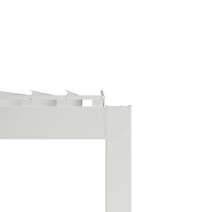 Mirador 111DA 10'x20' White Pergola -Orenza Living