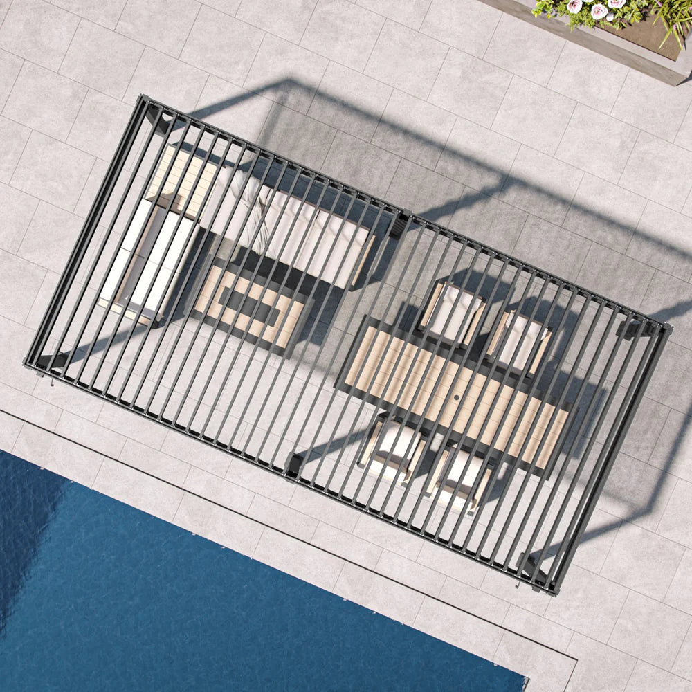 Mirador 111SR 10'x20' Pergola-Orenza living