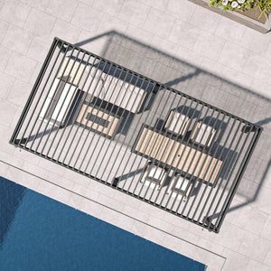 Mirador 111SR 10'x20' Pergola-Orenza living