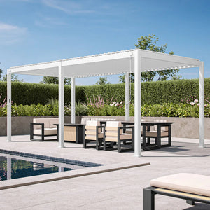 Mirador 111SR 10'x20' Pergola-Orenza living