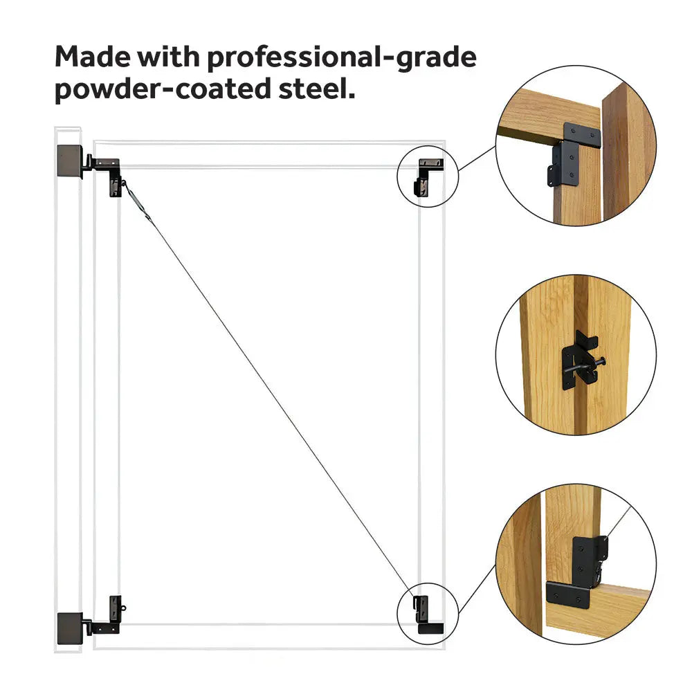 Adjust-A-Gate® Unlimited Low-Profile Complete Gate Kit Adjust-A-Gate®