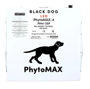 Black Dog 125W PhytoMax-4 2S LED Grow Light Black Dog