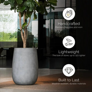 Cosapots Mondo High Tall Round Planter Cosapots