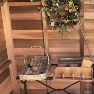 Gabriel Ash Classic Grow & Store Greenhouse Kit with Tempered Glass Panels and Red Cedar Wood Frame Gabriel Ash