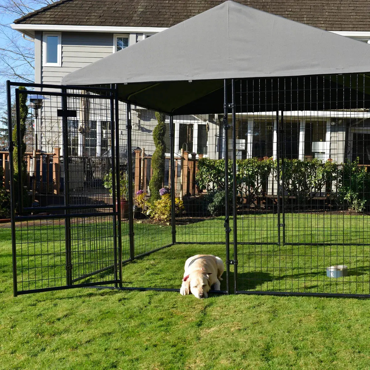 Lucky Dog® STAY Series® 10'L x 10'W Presidential Kennel Lucky Dog ®
