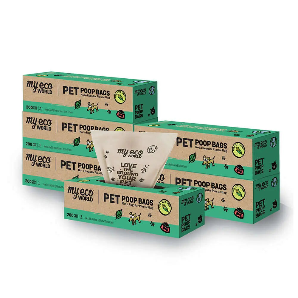 MyEcoWorld Pet Poop bag -200 Ct MyEcoWorld