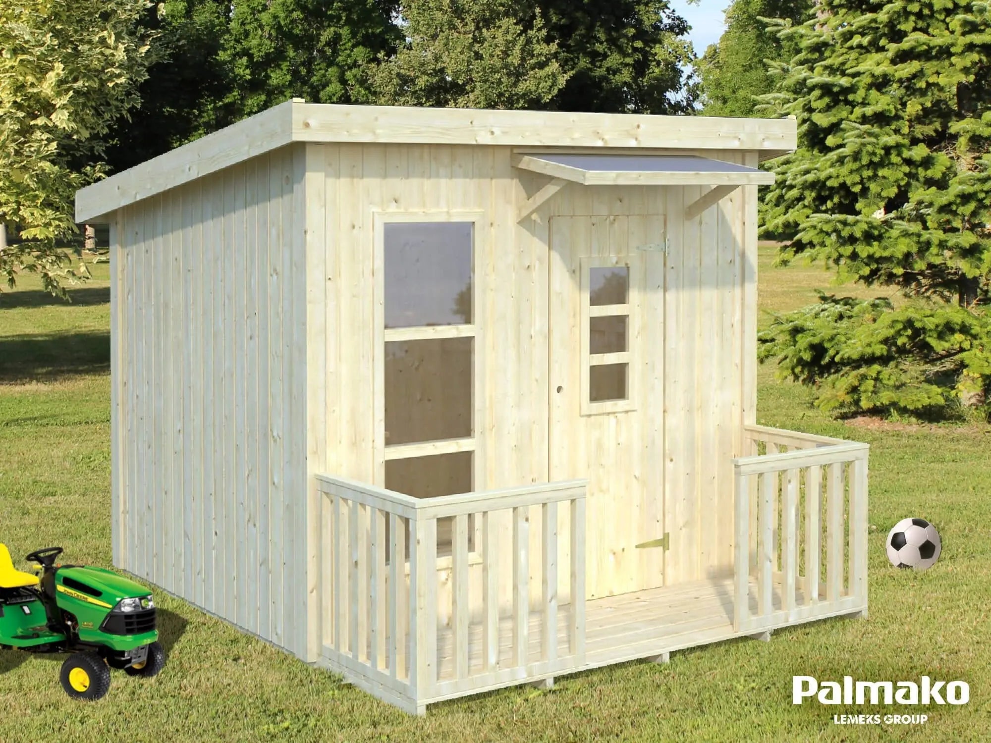 Palmako Harry 7x5 Playhouse Kit Palmako