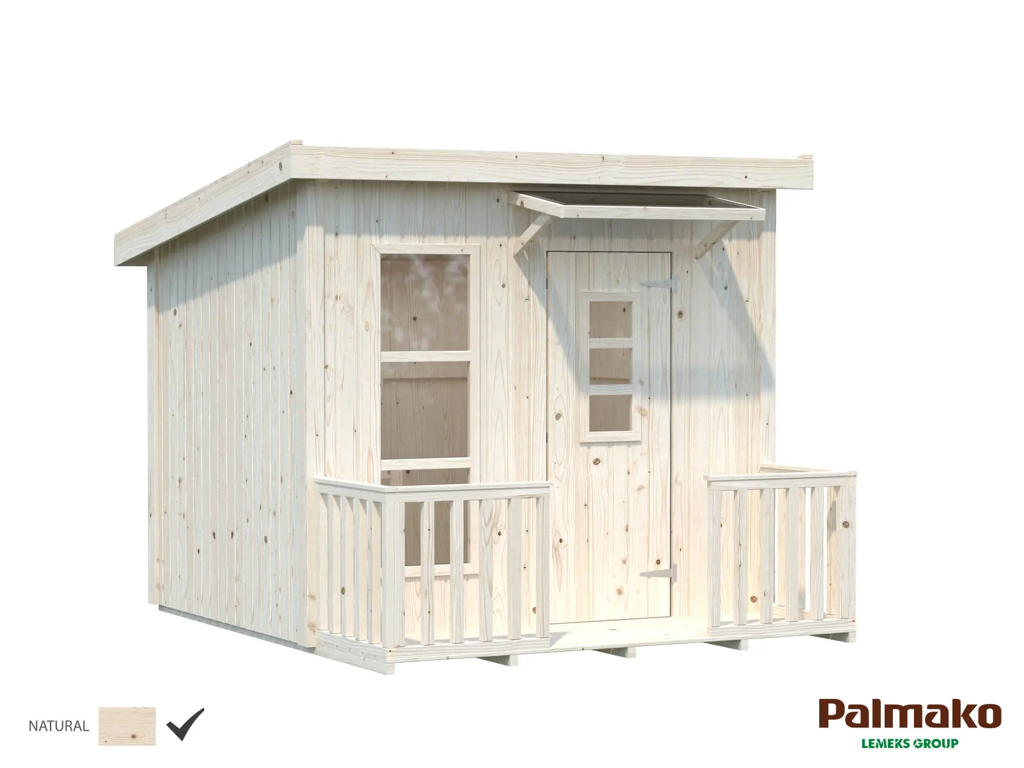 Palmako Harry 7x5 Playhouse Kit Palmako