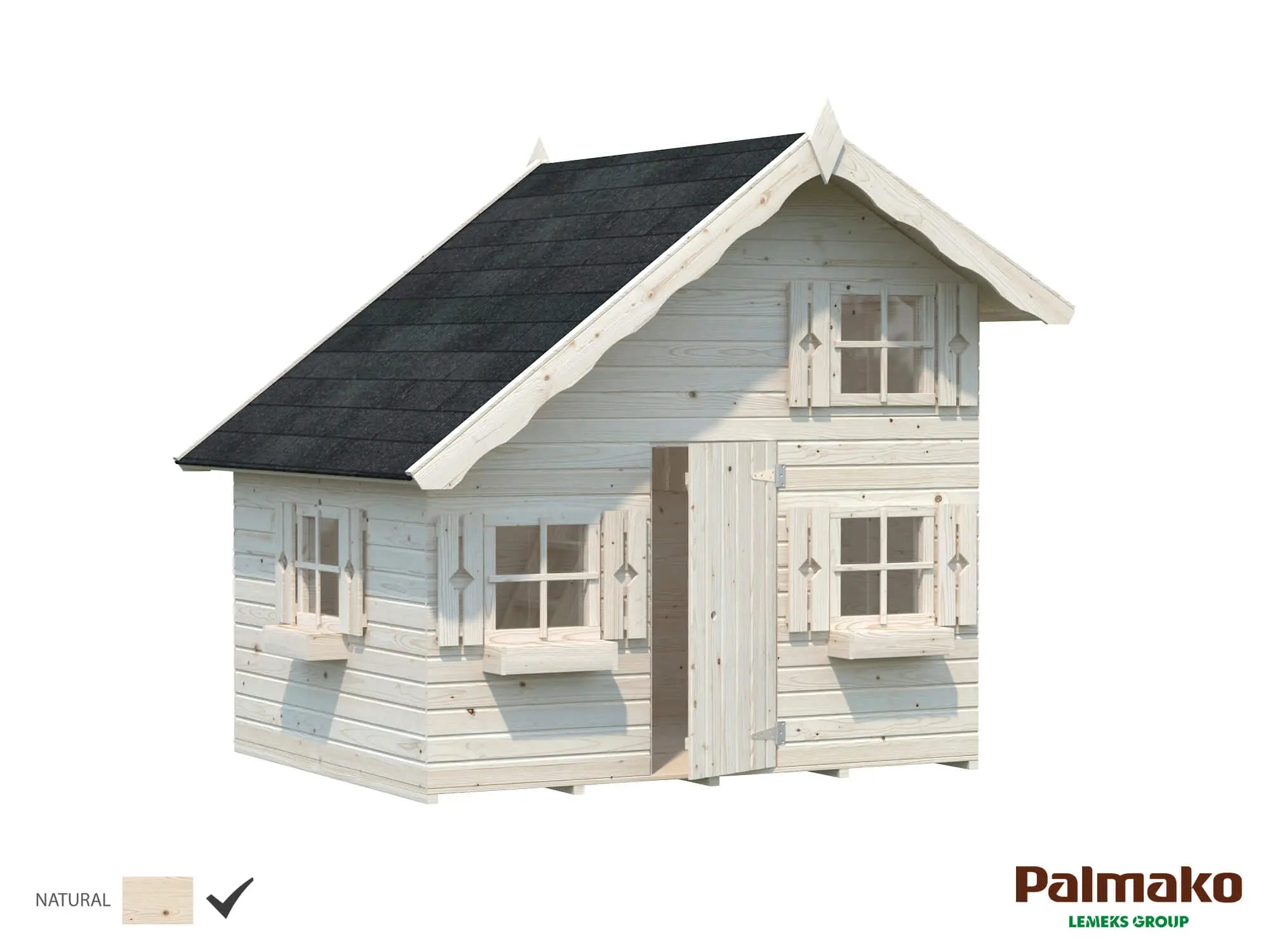 Palmako Tom 7x6 Playhouse Kit Palmako