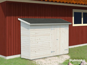Palmako Leif Wood Shed Kit Palmako