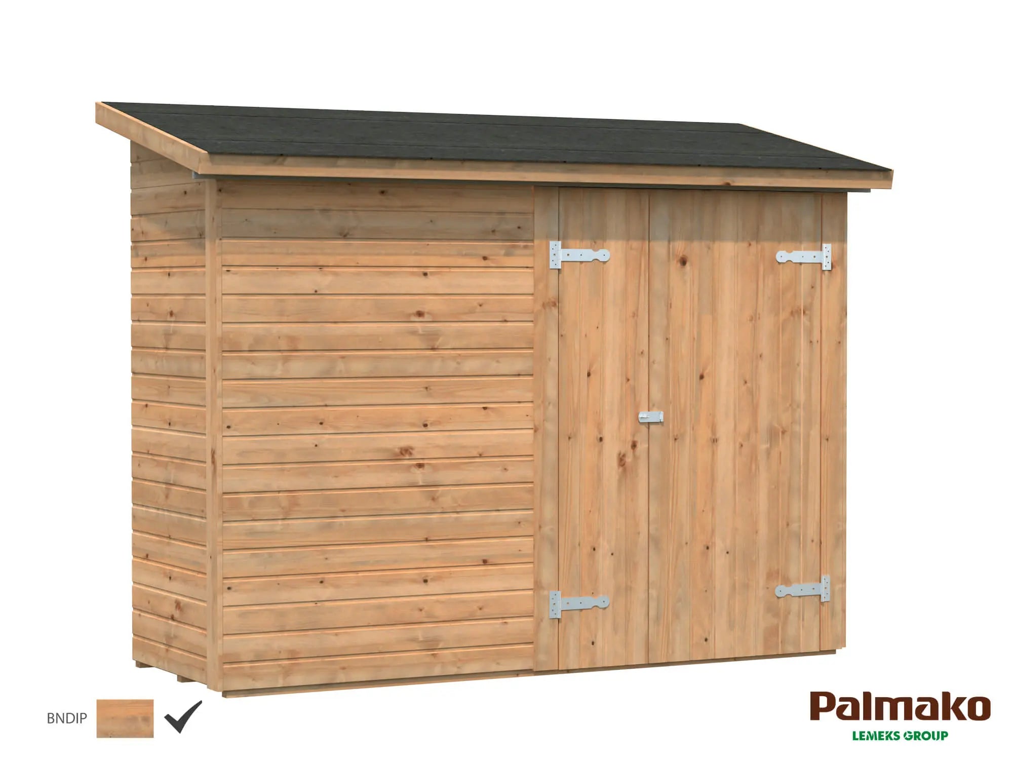 Palmako Leif Wood Shed Kit Palmako