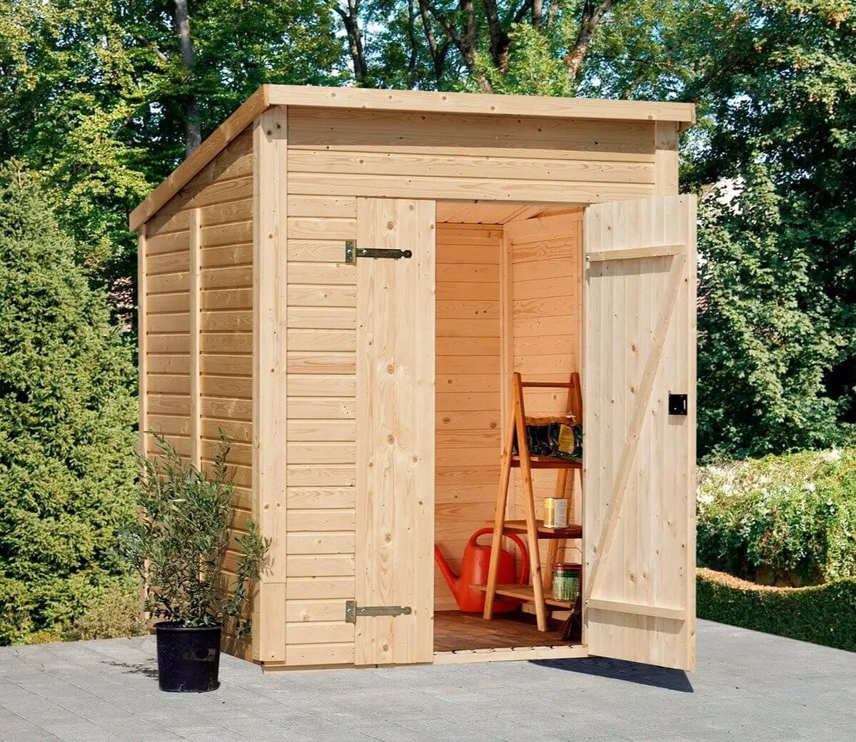 Palmako Leif Wood Shed Kit Palmako