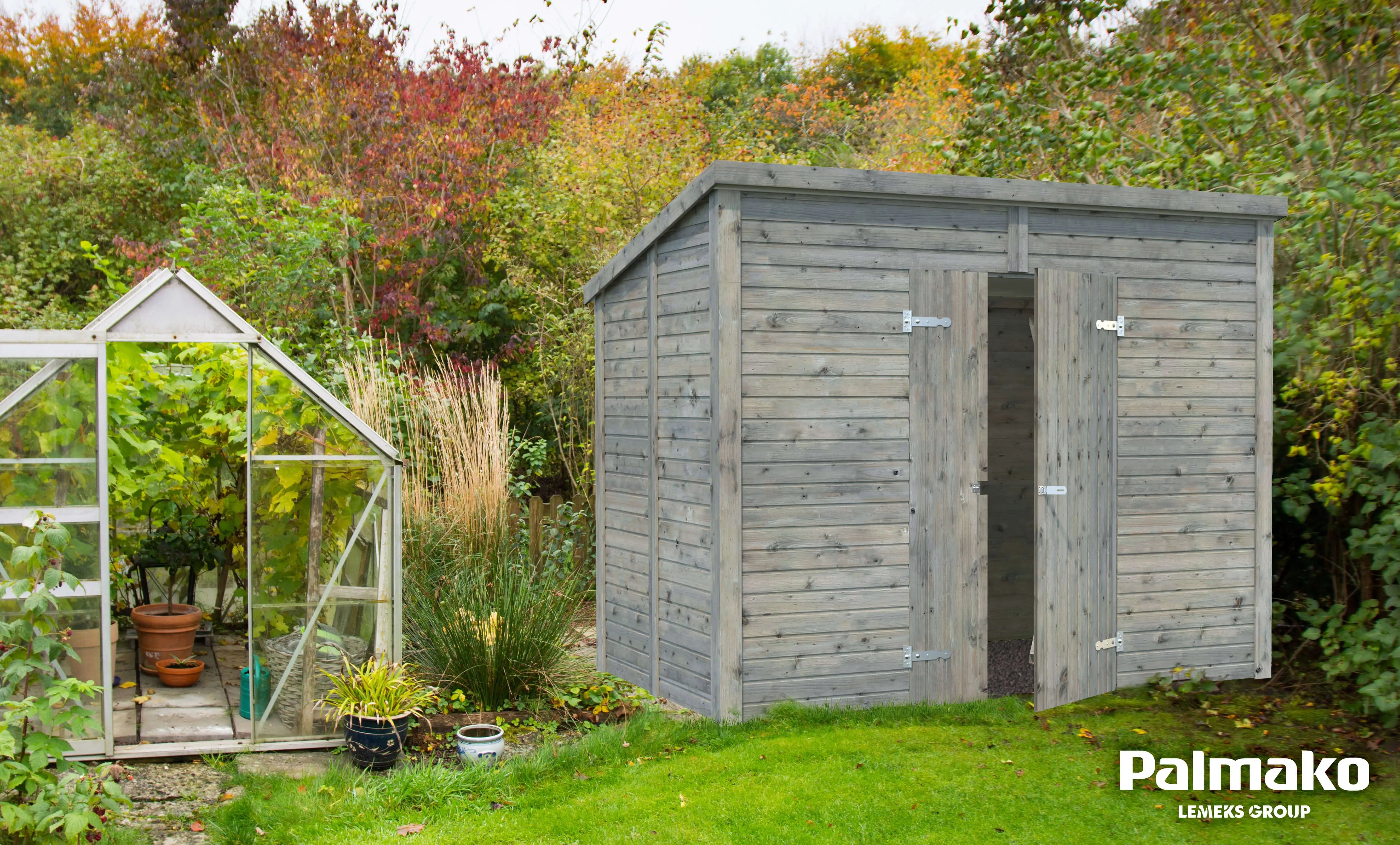Palmako Leif Wood Shed Kit Palmako