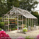 Rhino Premium Greenhouse Kit 10 x 12 ft. with 4mm Toughened Safety Glass and Aluminum Frame Rhino Greenhouse