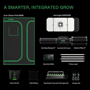 Vivosun Smart 2-in-1 Grow Tent Kit GIY-SGS-43 Vivosun
