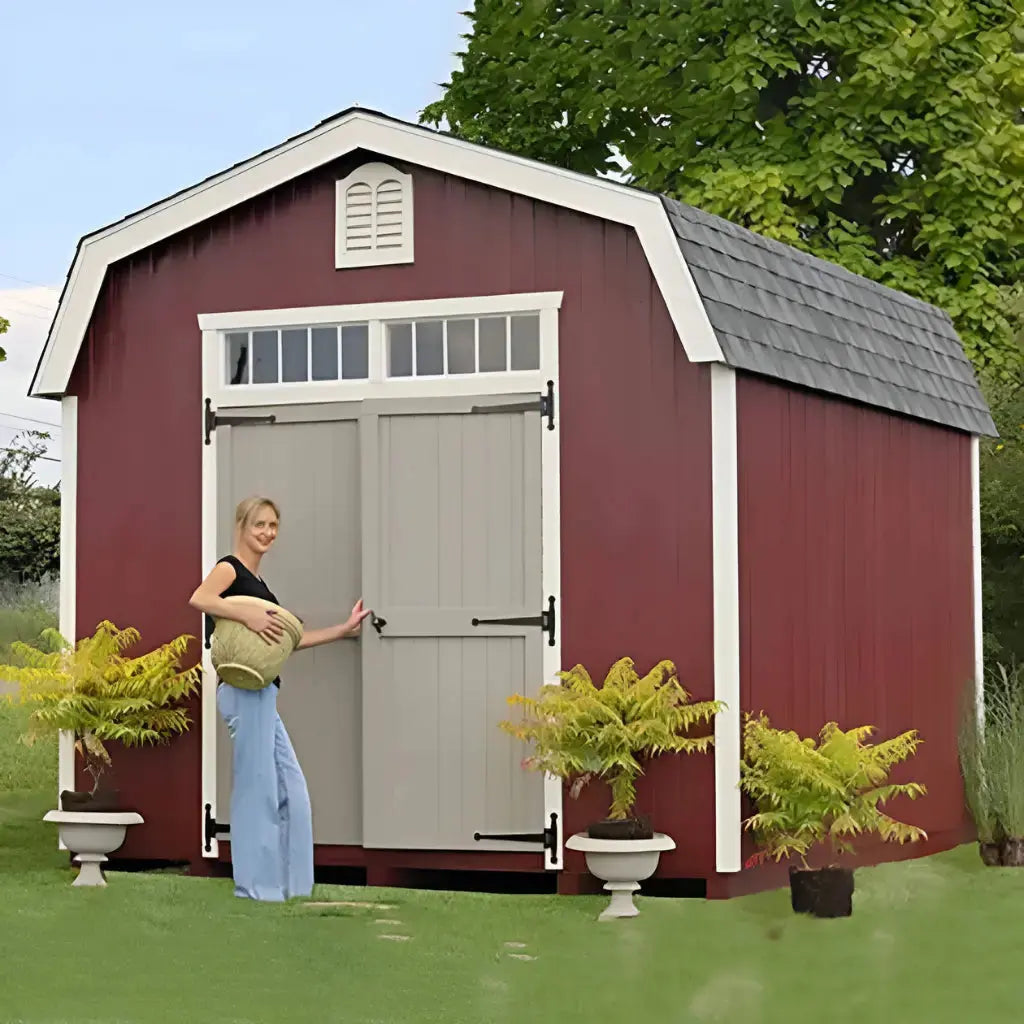 Little Cottage Co. Colonial Woodbury Barn Shed Kit Little Cottage Co.