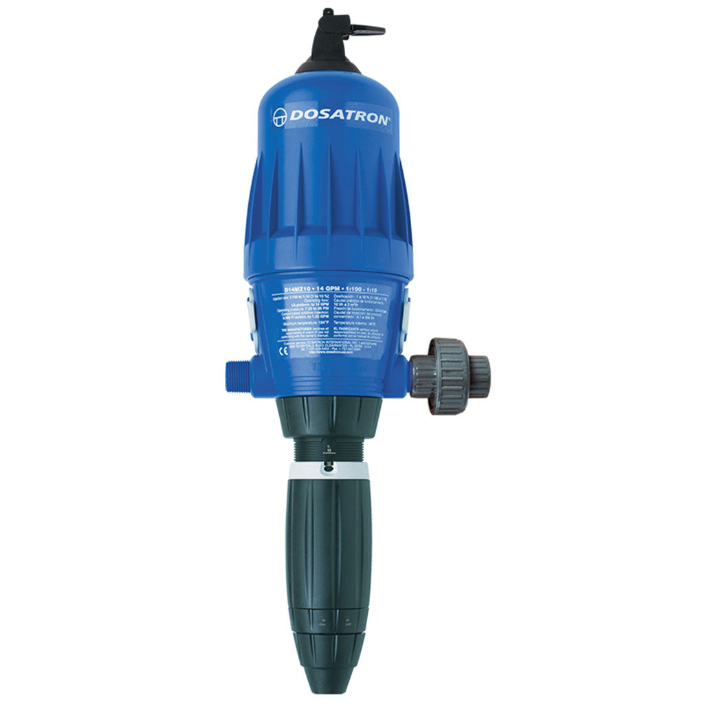 Dosatron 14 GPM Fertilizer Injector with Mounting Kit – 3/4" NPT Dosatron
