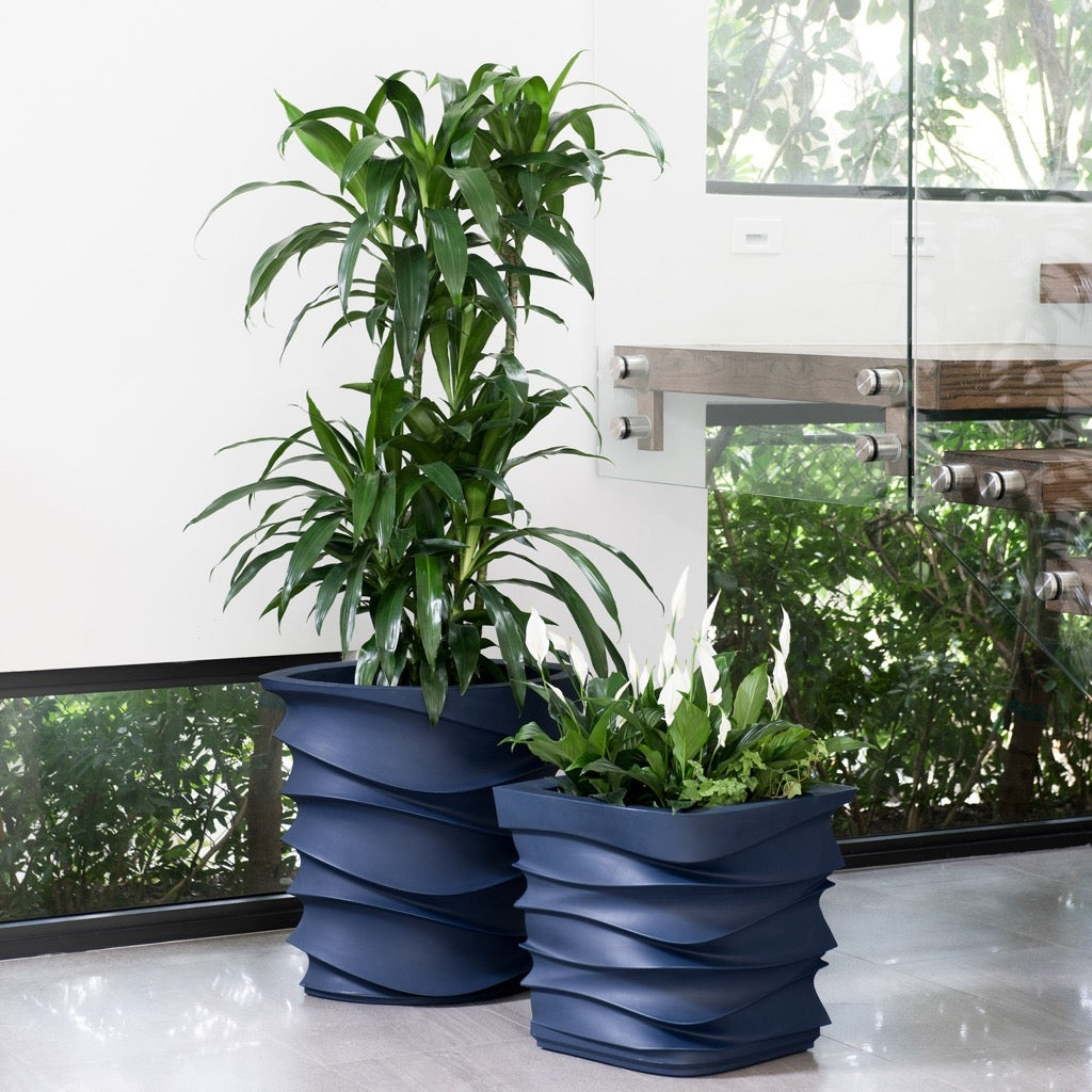 Crescent Garden Eye Family Abstract Plastic Planter