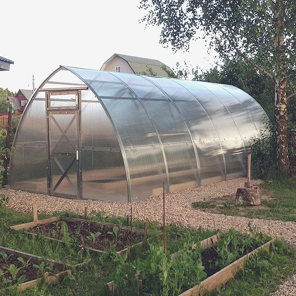 Sungrow DIY Greenhouse Kit 10 x 20 ft. with 6mm Double-Wall Polycarbonate Panels and Galvanized Steel Frame