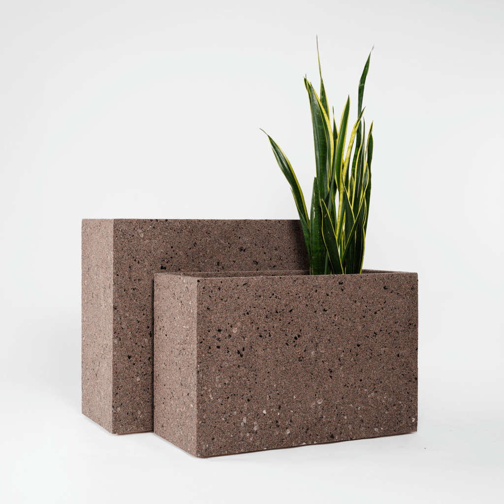 ProTone Fiberglass Rectangle Planter Collection - 14" Wide