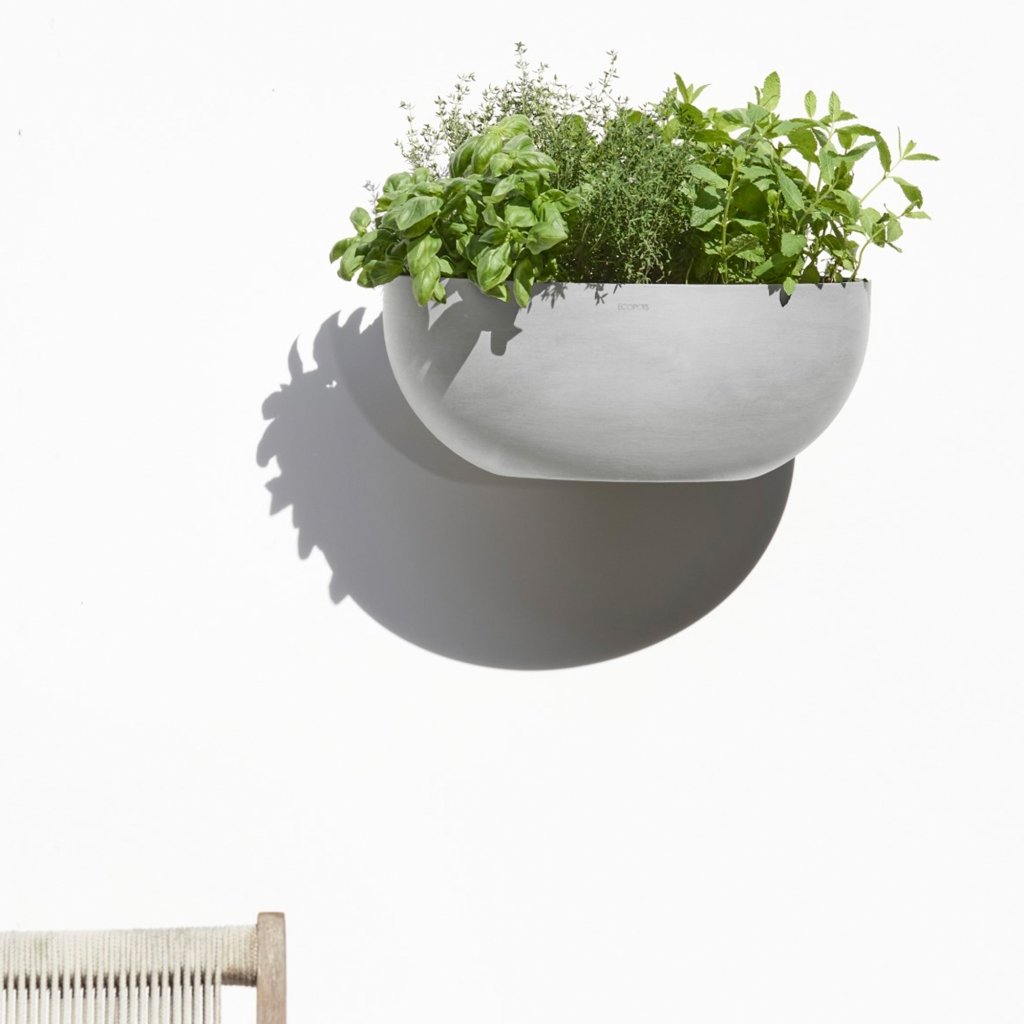 Ecopots Sofia Wall Small Conical Planter